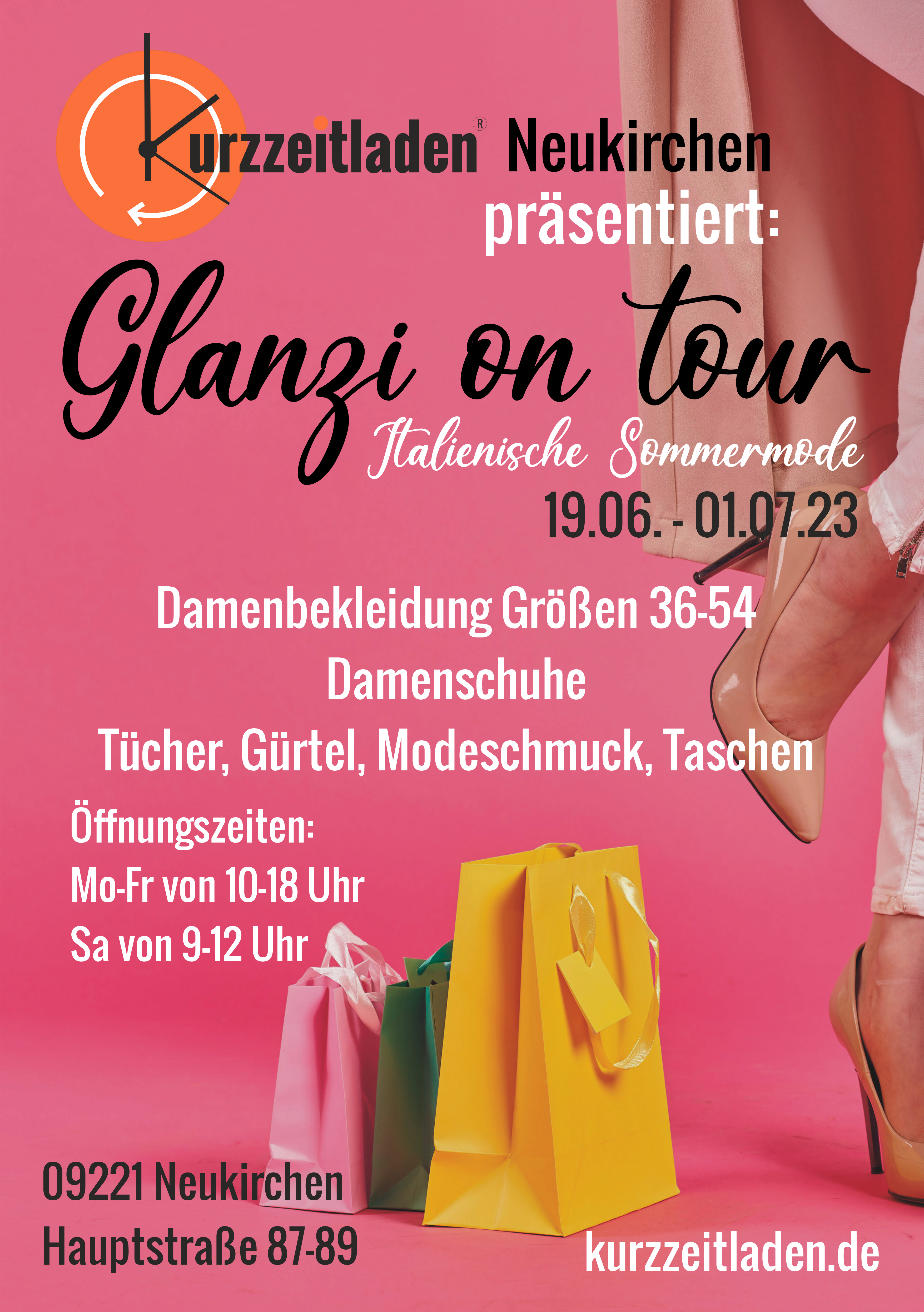 Glanzi on tour