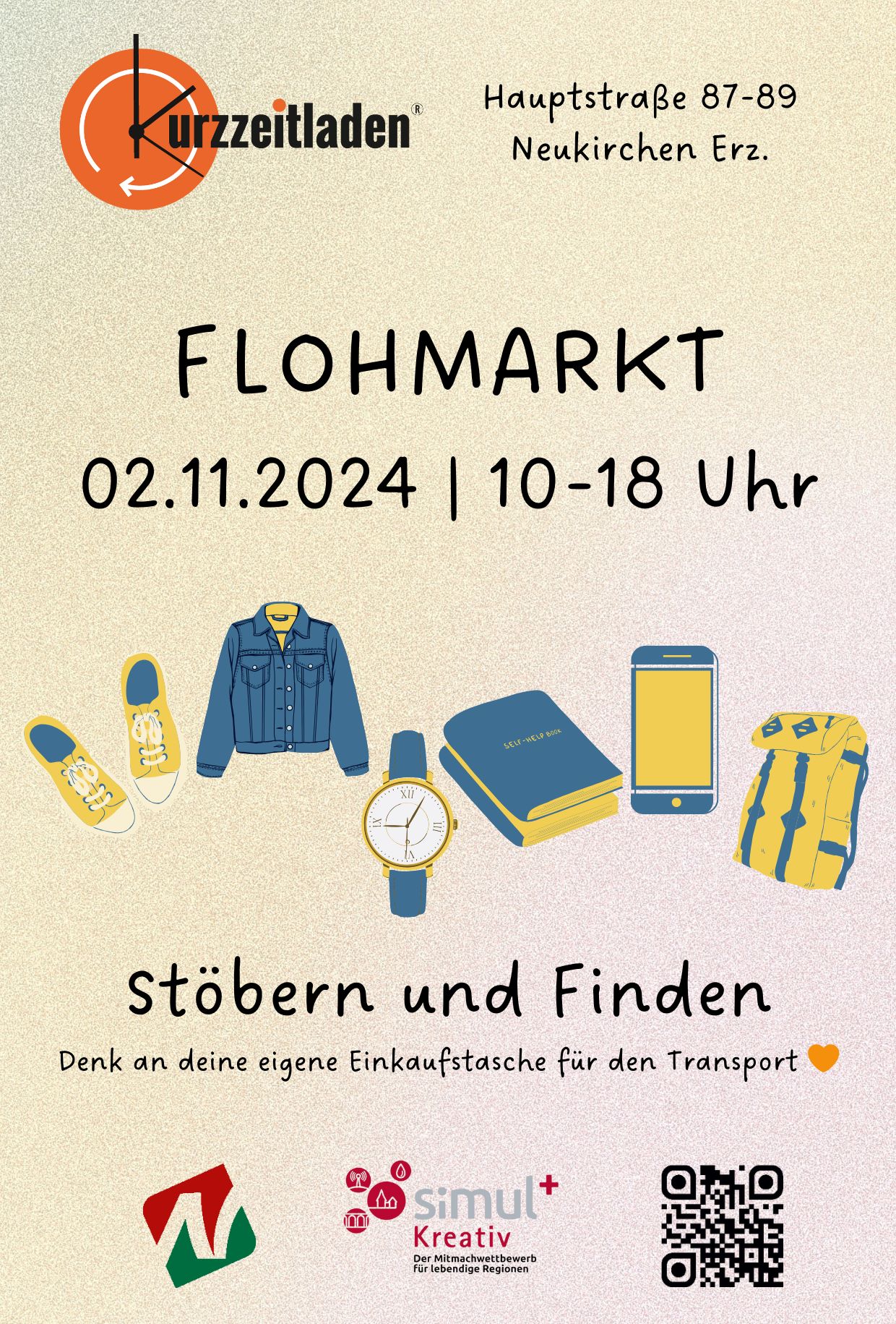 Flohmarkt im Kurzzeitladen