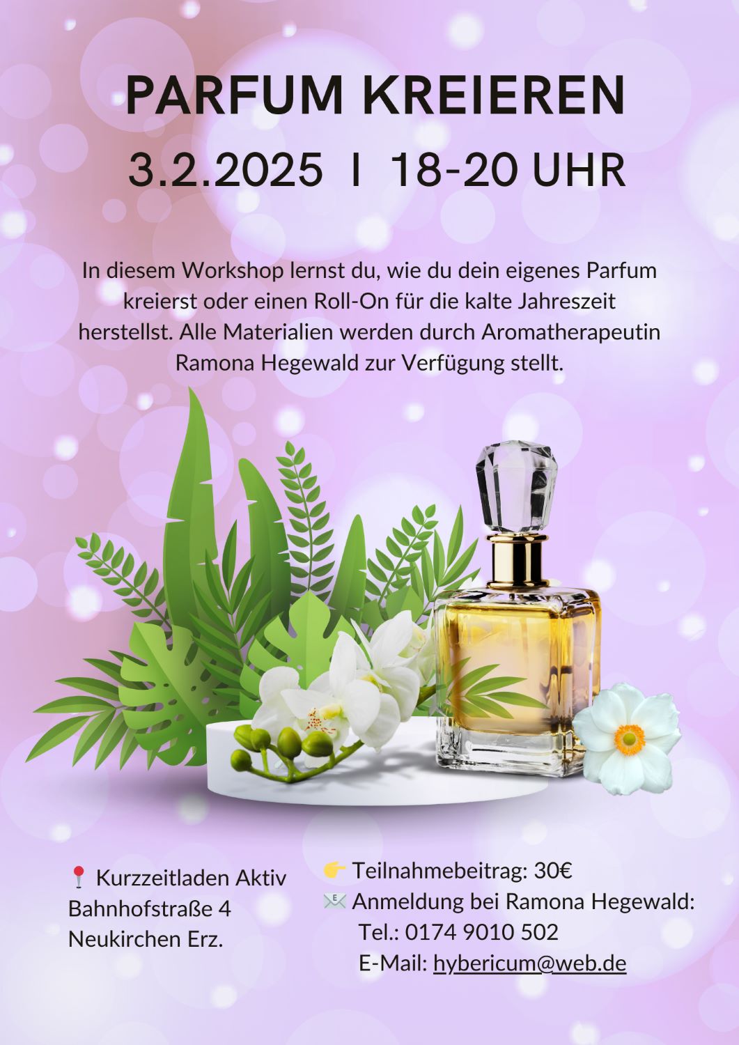 Kreativ-HUTZN: Kreiere dein eigenes Parfum