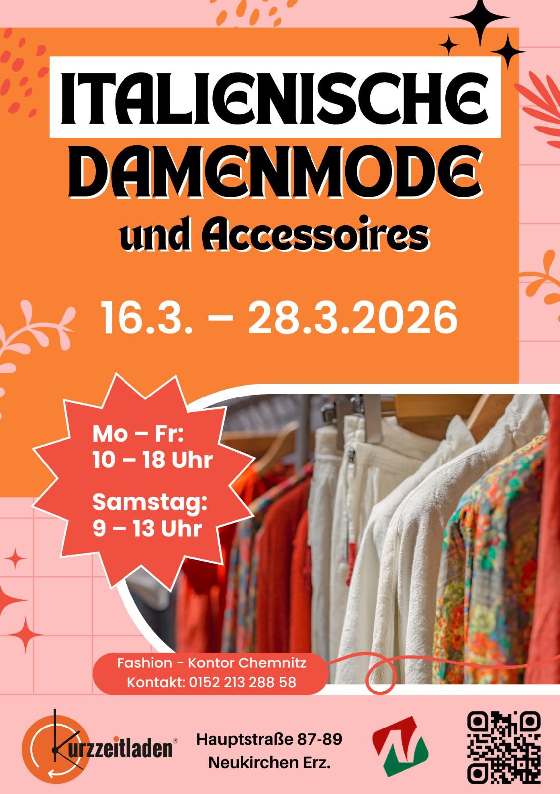 Verkaufsaktion Italienische Mode
